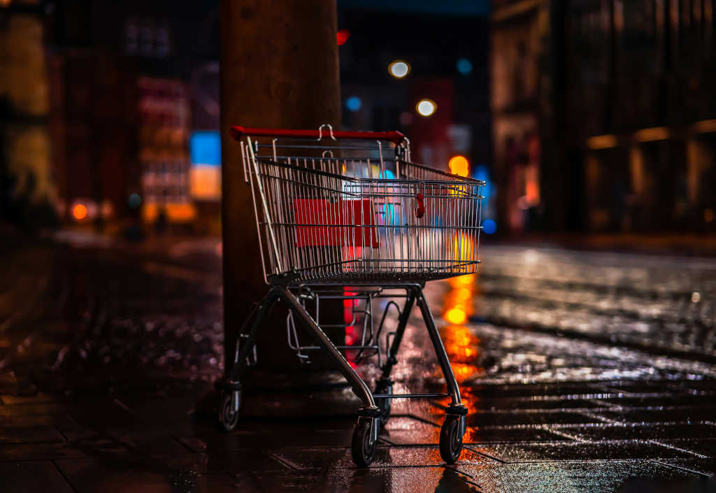 You were not leaving your cart just like that, right?