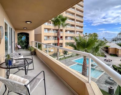 Insta-worthy beachfront 2-bedroom condo, 2nd floor