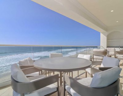 Modern beachfront 3-bedroom condo, 5th floor