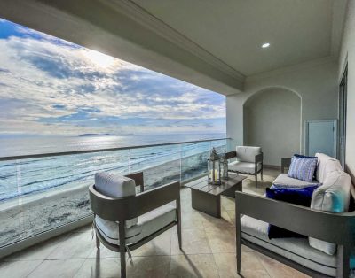 Modern beachfront 3-bedroom condo, 5th floor