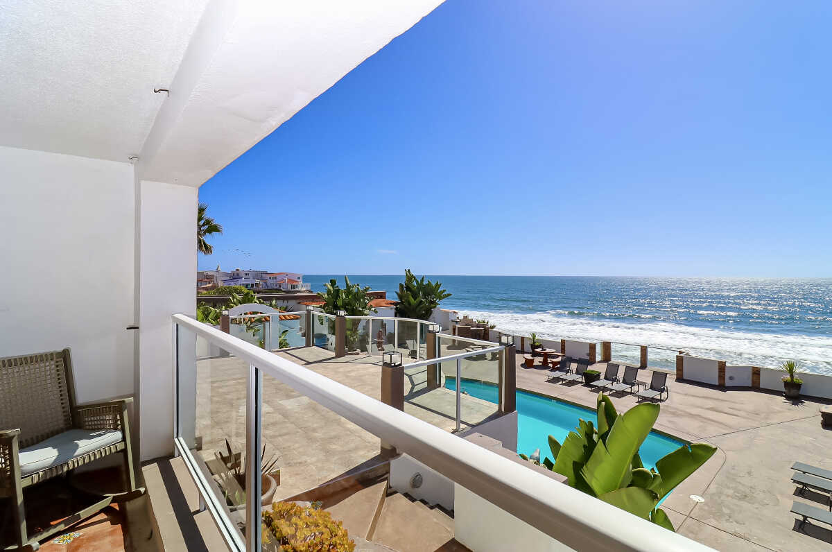 Beachfront Condo Downtown Rosarito